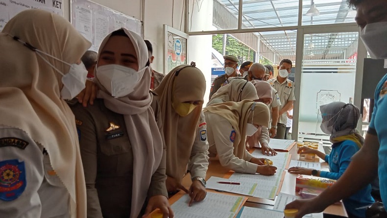Cegah Penyalahgunaan Narkoba, BNN Kota Bandung Tes Urine 326 Pegawai Pemkot