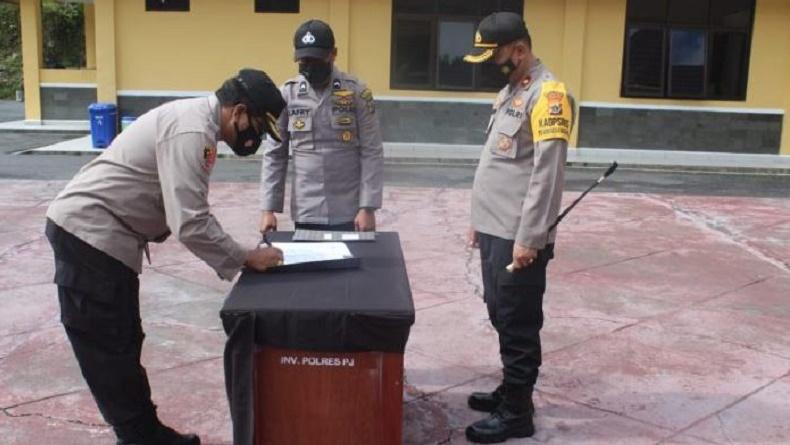 Dilantik Jadi Wakapolres, Kompol Philip M Ladjar Orang Nomor 2 di Polres Puncak Jaya