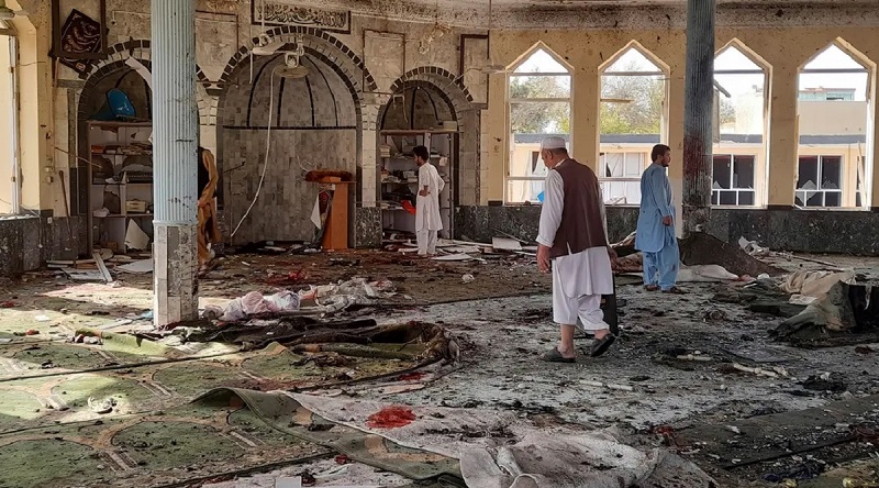 Ledakan Bom Hancurkan Masjid, 46 Orang Tewas 143 Luka-Luka