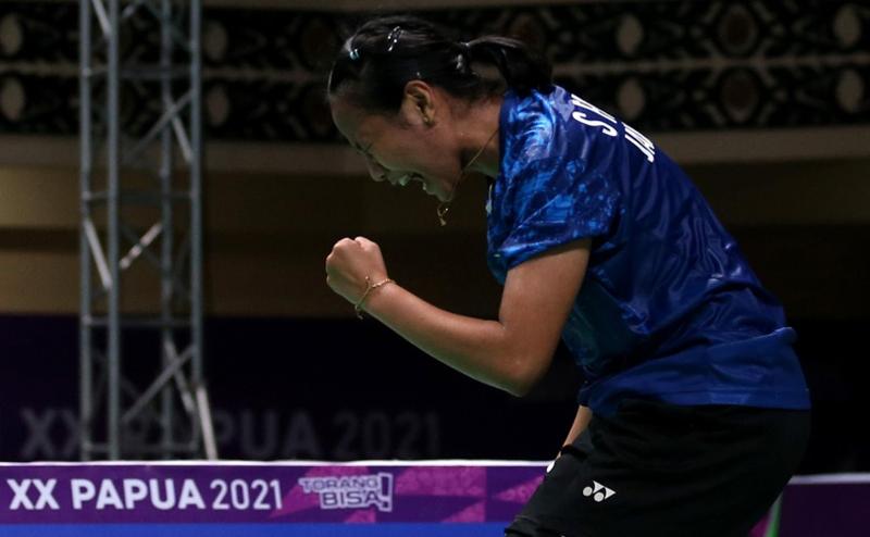 Hasil Bulu Tangkis PON XX Papua: Tim Beregu Putri Jatim Raih Emas usai Hajar DKI