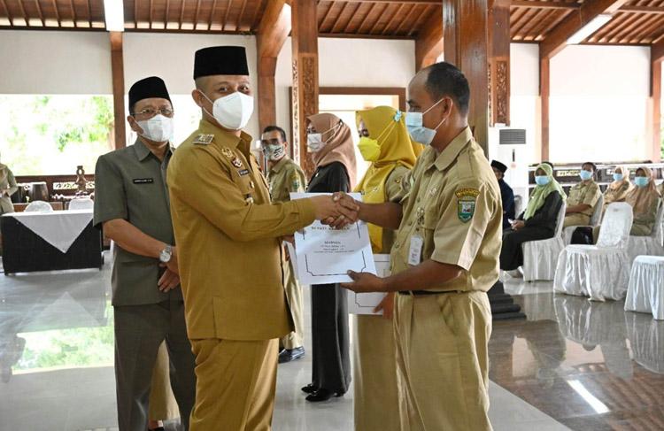 528 ASN Kebumen Naik Pangkat, Bupati Minta Integritas Dipertahankan