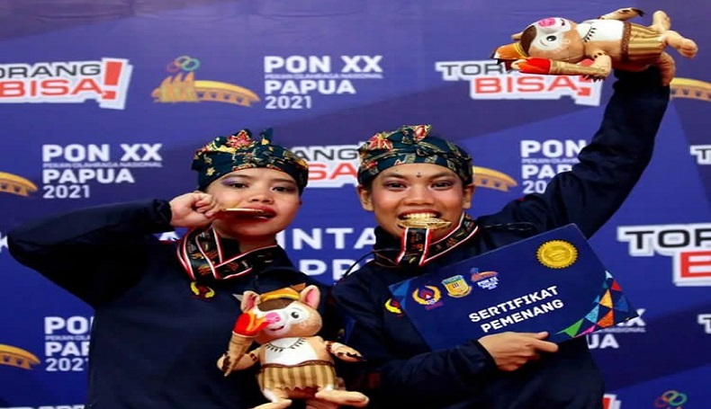 PON XX Papua, Mojang Desa asal Majalengka Sumbang Emas dari Pencak Silat