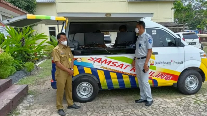 Kabar Baik, Samsat Keliling Kini Ada di Lampung Selatan