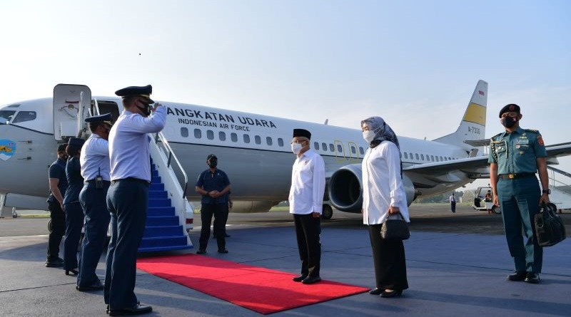Wapres Ma'ruf Amin Berkunjung ke Ambon untuk Rapat Penanganan Kemiskinan