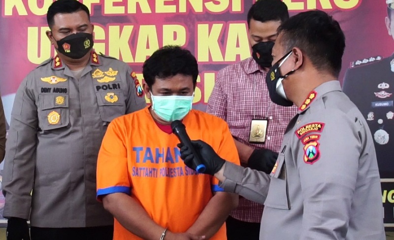 Kades di Sidoarjo Terkena OTT Tim Saber Pungli dalam Kasus Pengurusan Tanah 