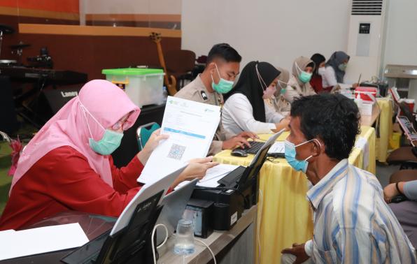 Pemkab Bangka Optimis Akhir Tahun Vaksinasi Mencapai 70 Persen