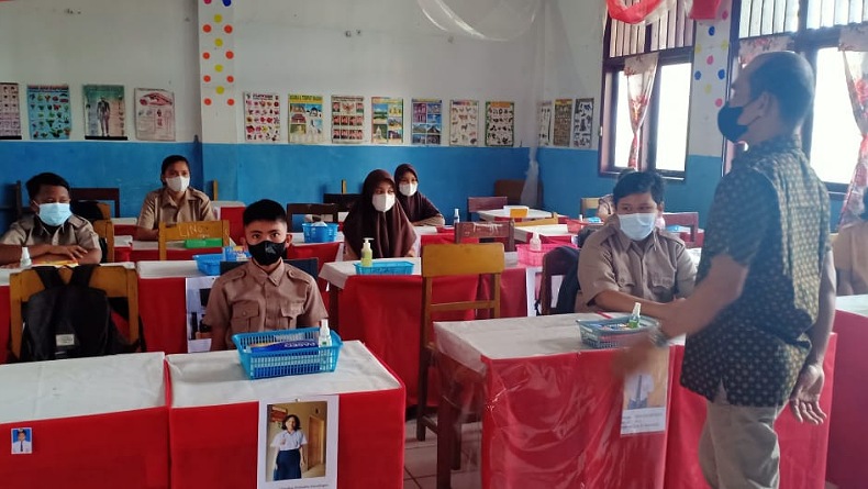 Siswa dan Guru di Sangihe Wajib Patuhi Prokes saat PTM
