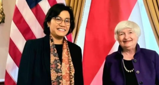 Sri Mulyani Temui Menkeu AS Janet Yellen, Ini yang Dibahas