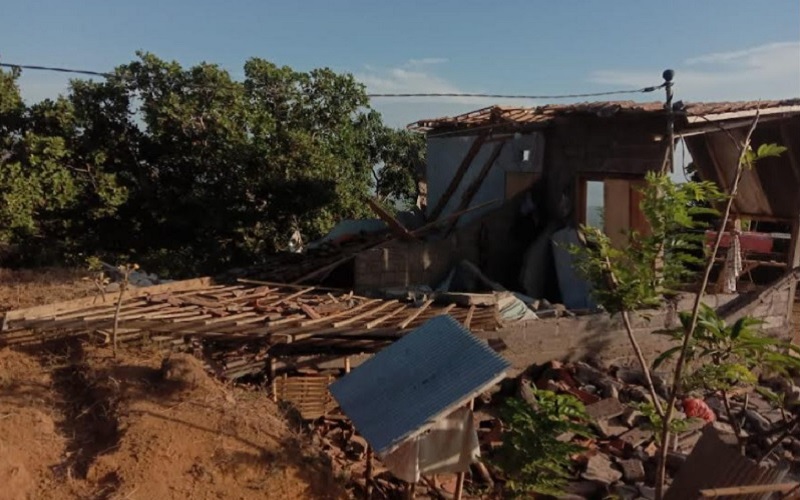 243 Rumah Warga Karangasem Bali Rusak Berat Akibat Guncangan Gempa M4,8