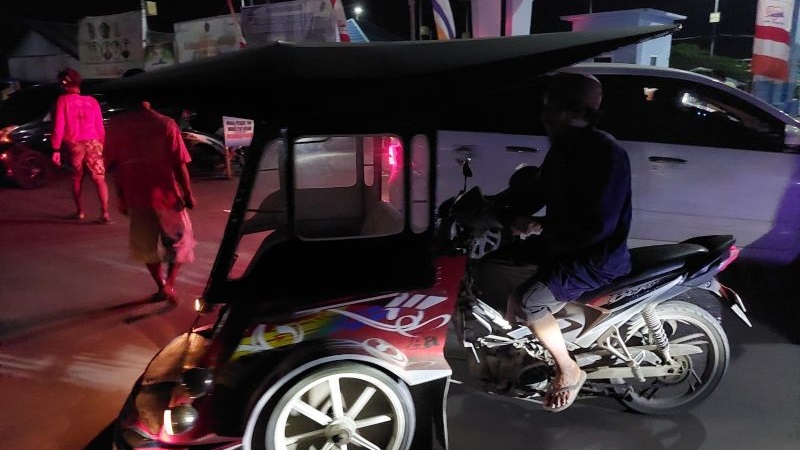 Omzet Jasa Becak Motor Naik 100 Persen saat Kegiatan STQN di Sofifi
