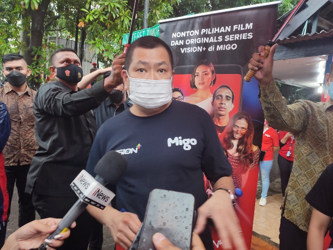 Vision+ Hadir di Warung Migo, Hary Tanoesoedibjo: Download Super Cepat 1 Menit, Nonton Tanpa Kuota