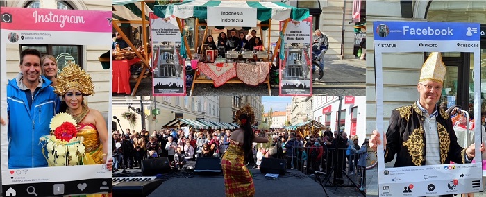 Kuliner dan kopi Indonesia Laris Manis di Bazaar Tahunan Terbesar di Slovenia 