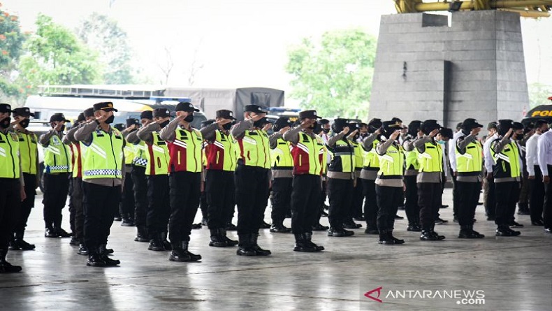 1.114 Personel Gabungan Amankan Pilkades Serentak 2021 di Kabupaten Bandung