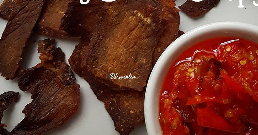 Cara Membuat Dendeng Balado Kering, Daging Krispi Tidak Alot