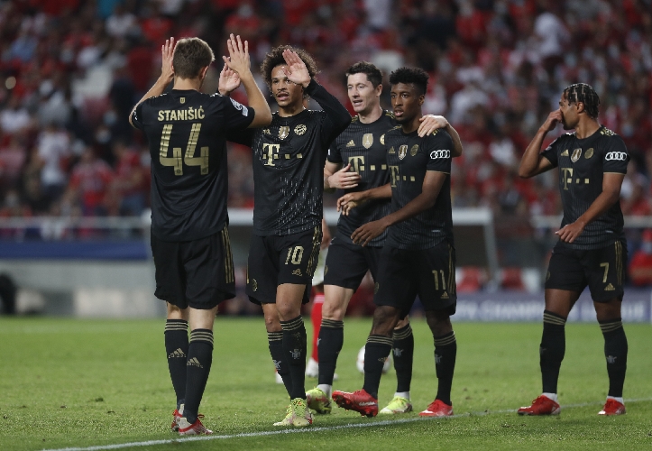 Tampil Perkasa, Bayern Munchen Libas Benfica 4-0