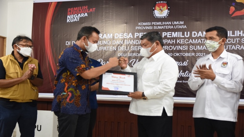 Jelang Pemilu 2024, KPU Latih Kader Desa Peduli Pemilu dan Pemilihan di Deliserdang  