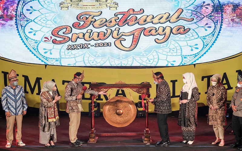 Sandiaga Dorong Festival Sriwijaya Go Internasional, Begini Sasarannya 