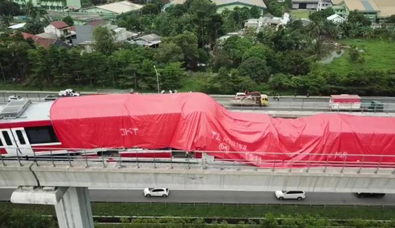 KNKT Investigasi Penyebab LRT Tabrakan di Munjul