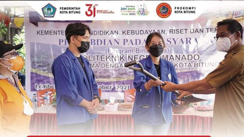 Politeknik Negeri Manado Gelar Program Bina Desa di Kelurahan Mawali Bitung