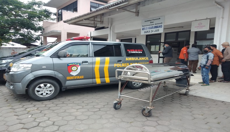 Pengusaha Rumah Makan di Karawang Terkapar Bersimbah Darah, Tewas saat Dibawa ke RS