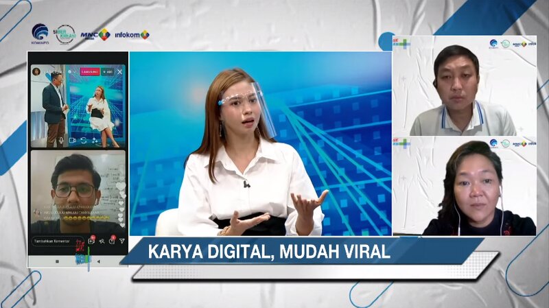 Live Webi+ Kemkominfo, Yuki Kato Beberkan Pentingnya Netiket dalam Dunia Digital