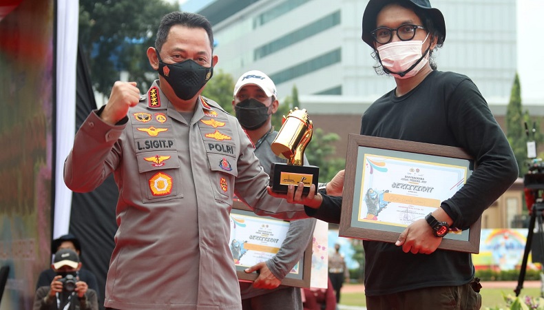 Polri Dikritik lewat Bhayangkara Mural Festival, Kapolri: Terima Kasih, Jaga Kami Jadi Lebih Baik