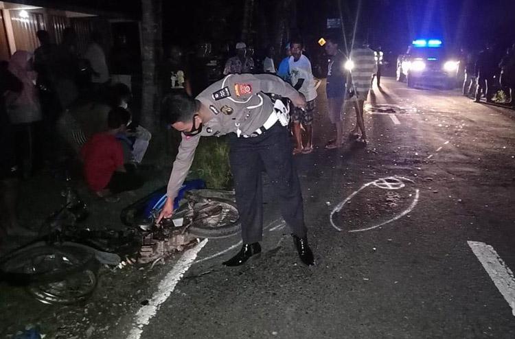 2 Pengendara Motor Tewas Kecelakaan Adu Banteng di Kulonprogo