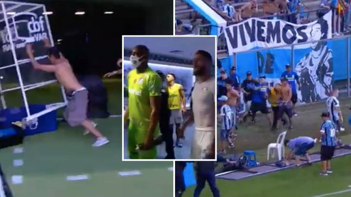 Memalukan! Fans Klub Ini Rusak Alat VAR karena  Jagoannya Kalah 1-3 di Kandang