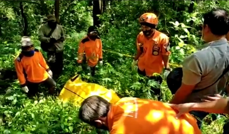 Jasad Bayi Ditemukan di Dasar Jurang Mojokerto, Kepala Luka Bekas Kekerasan 