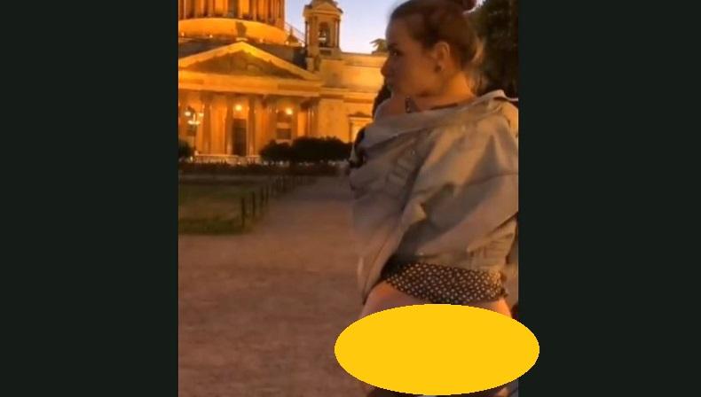 Pamer Bokong di Depan Gereja, Ibu 1 Anak Ditangkap 