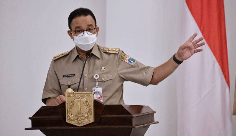 Anies Serahkan DIPA dan TKDD 2022 ke Forkopimda DKI