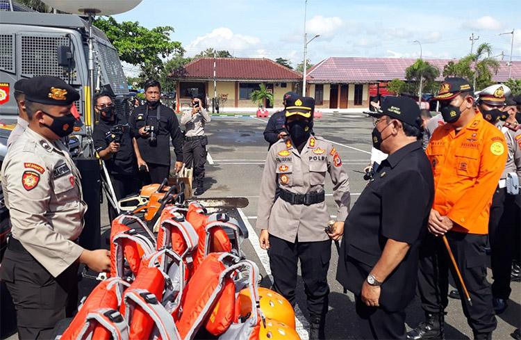 Antisipasi Fenomena La Nina Polres Kulonprogo Siagakan 297 Personel