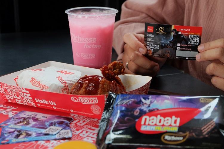 Kolaborasi Richeese Factory x Mobile Legend Hadirkan Menu Fire Chicken dengan Grand Prize Menarik!