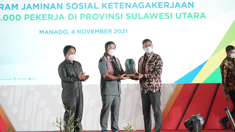 Berantas Kemiskinan, Pemprov Sulut Lindungi 180.000 Pekerja dengan Jaminan Sosial Ketenagakerjaan