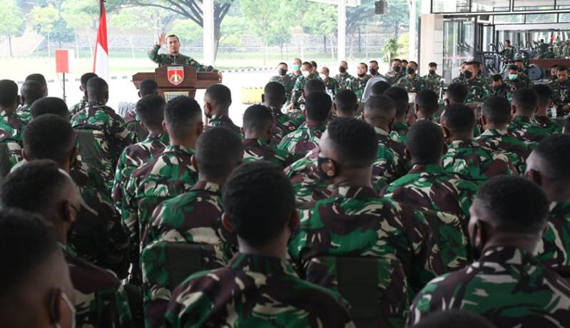 Pangdam IV/Diponegoro ke Bintara Asal Papua: Saya Minta Kamu Jadi Prajurit yang Santun Tapi Tegas