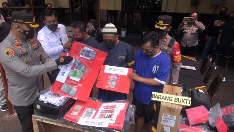 Polisi Tangkap Residivis Pembuat Uang Palsu di Tegal