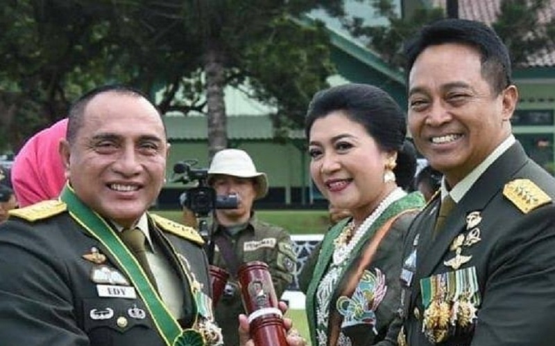 Unggah Foto Bareng Jenderal Andika Perkasa, Edy Rahmayadi: Semoga TNI Lebih Berjaya