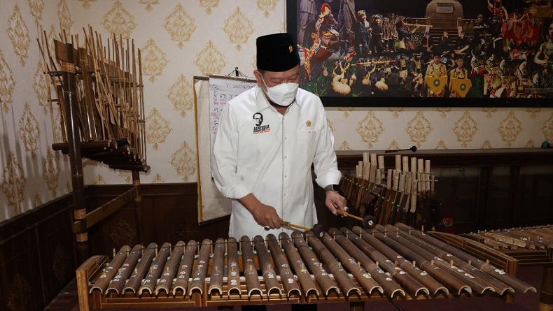 Apresiasi Rekor Dunia Angklung, Ketua DPD RI: Bentuk Penghargaan Budaya Indonesia 