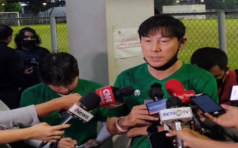 Indonesia vs Vietnam, Ini Pesan Shin Tae-yong untuk Evan Dimas Cs