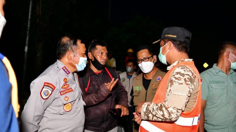 Plt Gubernur Andi Sudirman Sulaiman Optimistis Perbaikan Jembatan di Palopo Selesai Cepat
