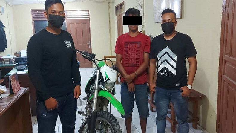 Curi Motor di Lokasi Vaksinasi, Pemuda di Langkat Ditangkap Polisi