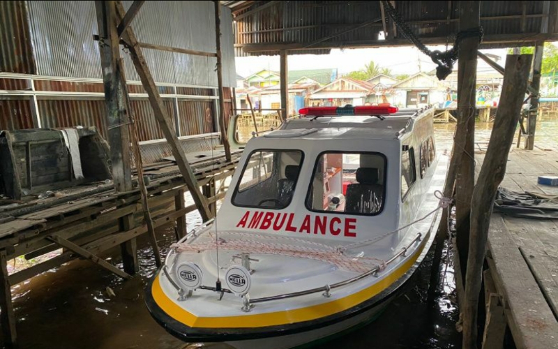 Banjarmasin Punya Ambulans Sungai, Ini Penampakannya