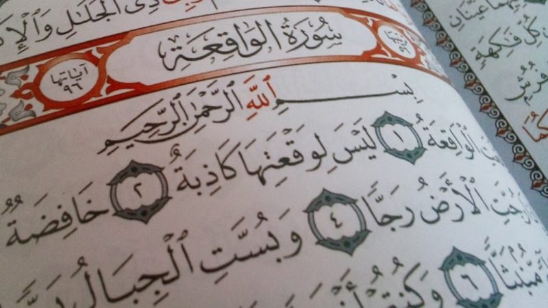 Bacaan Surat Al Waqiah Pembuka Pintu Rezeki Lengkap 96 Ayat Arab & Artinya Beserta Doa