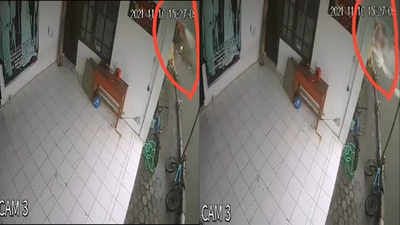 Diterpa Hujan Deras, Tembok Ambruk Timpa 4 Orang di Cimahi