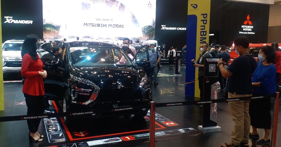 Xpander Terbaru Jadi Perhatian Pengunjung GIIAS 2021, Mitsubishi Tak Pasang Target Khusus 