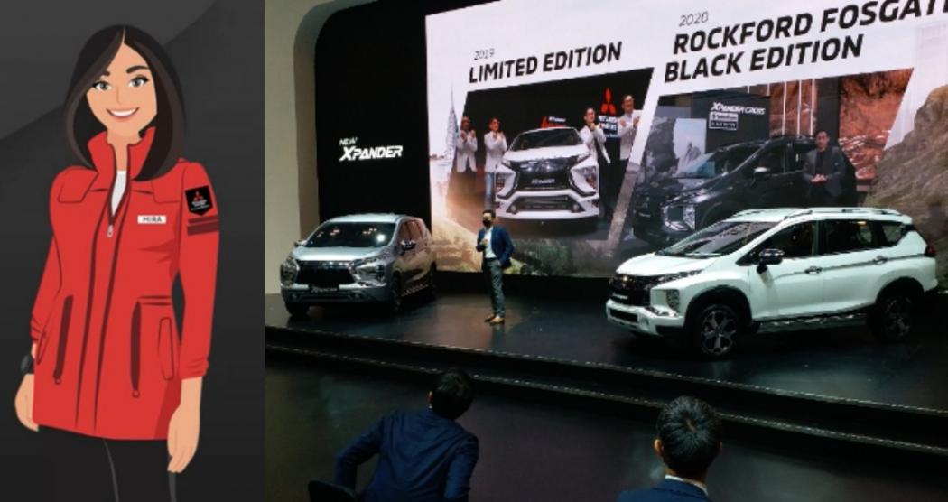 Mitsubishi Kenalkan Robot Virtual Cantik Bernama MIRA di GIIAS 2021 