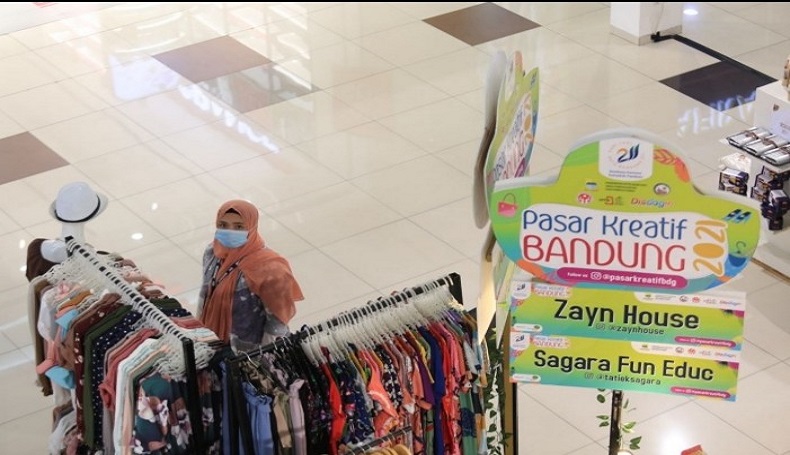    Luar Biasa, Nilai Transaksi UMKM Pasar Kreatif Bandung Capai Rp9 Miliar