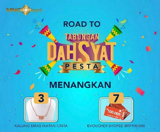 Mau Kalung Emas “Ikatan Cinta” dan e-Voucher Shopee dari MNC Bank (BABP), Ini Caranya 
