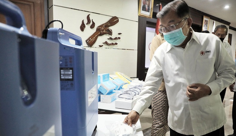 Terima Bantuan dari Belanda, JK : Untuk Persiapan Hadapi Gelombang Ketiga Covid