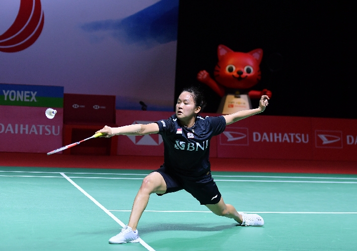 Hasil Indonesia Masters 2021: Ruselli Hartawan Takluk dari Akane Yamaguchi 2 Set Langsung